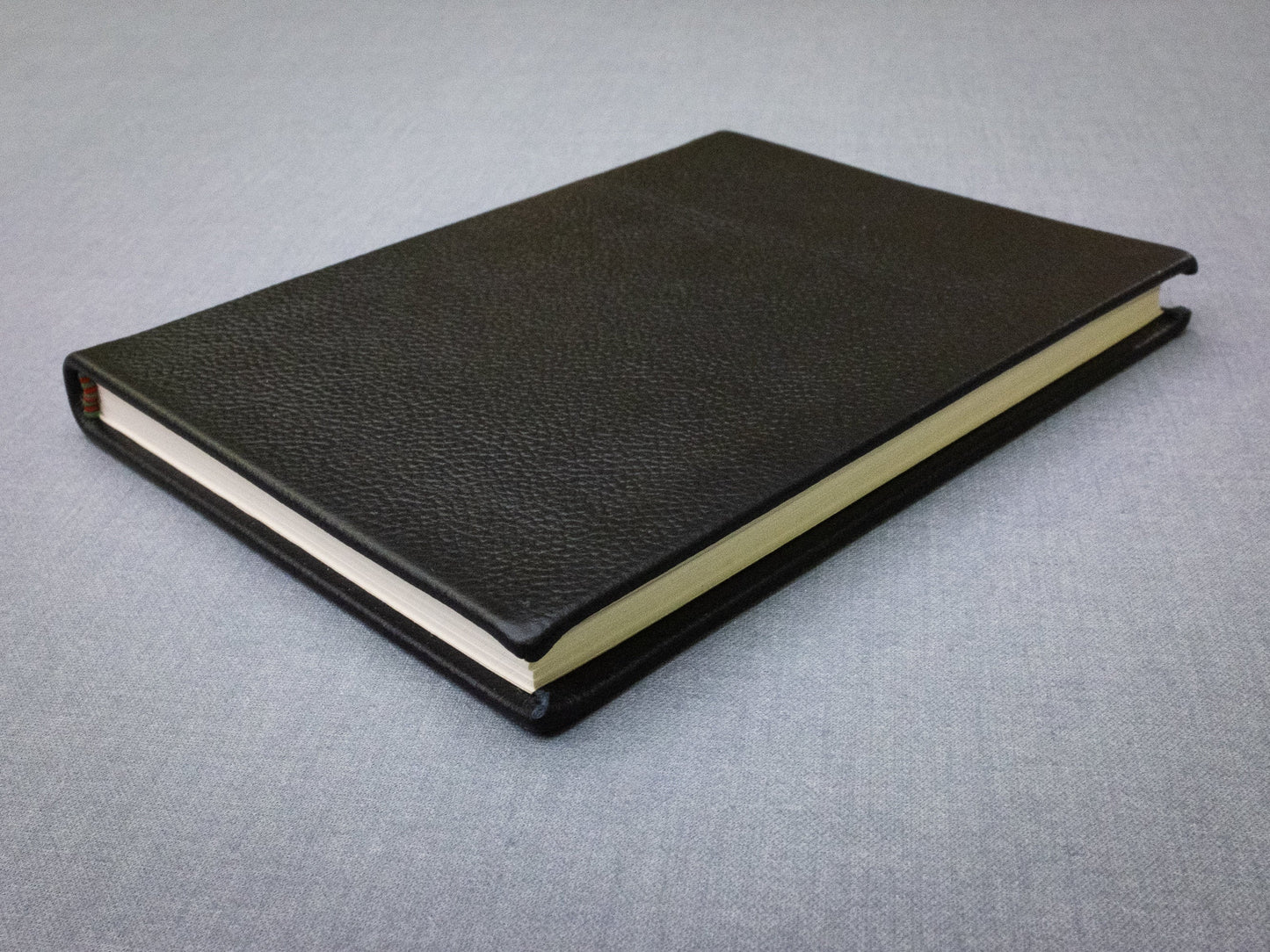 Black Leather Notebook or Sketchbook